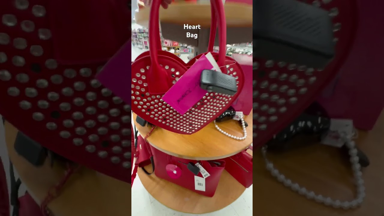HEART BAG BETSEY JOHNSON NOVELTY BAG FOR VALENTINES DAY 