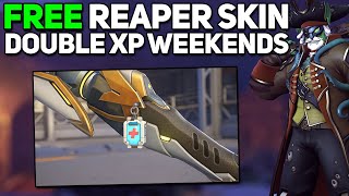 Overwatch 2 FREE SKIN Compensation   Double XP Weekends!