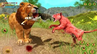 Lion simulator attack 3D wild lion games 2018 screenshot 1
