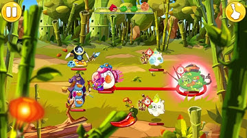 Angry Birds Epic - Wave Battle: Bamboo Forest 8 - Walkthrough - 3 Stars