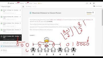 Maximize Distance to Closest Person - 29th Oct LeetCoding Challenge - GoMaster Coding Interviews