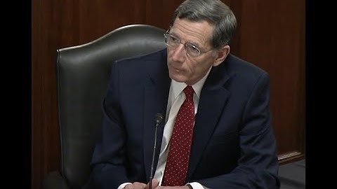 Barrasso Questions Antony Blinken on Keystone XL Pipeline