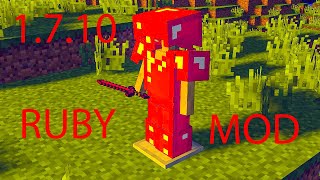 ОБЗОР МОДА RUBY  MOD 1.7.10  MINECRAFT /FIZAR