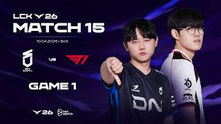 [10.04.2026] DNS vs T1 | Game 1 | Bình Luận Tiếng Việt | LCK 2026