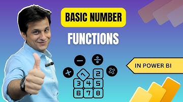 13.1 Basic Number Functions in Power BI (Power Query) | By Pavan Lalwani