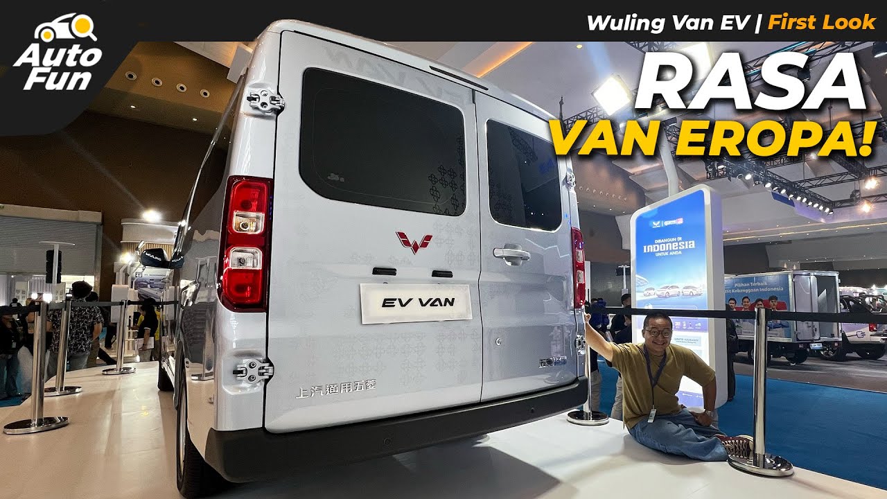 Lebih Besar dari Gran Max dan Pake Tenaga Listrik! | Wuling EV Van