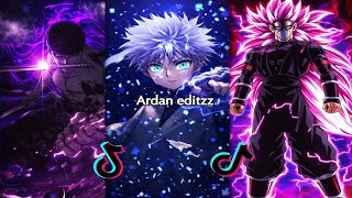 Badass Anime Moments Tiktok compilation PART 2 in 4K With Anime And Song Name 🤟