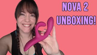 Unboxing - RELEASE DAY! We-Vibe Nova 2 G-Spot Rabbit Vibrator