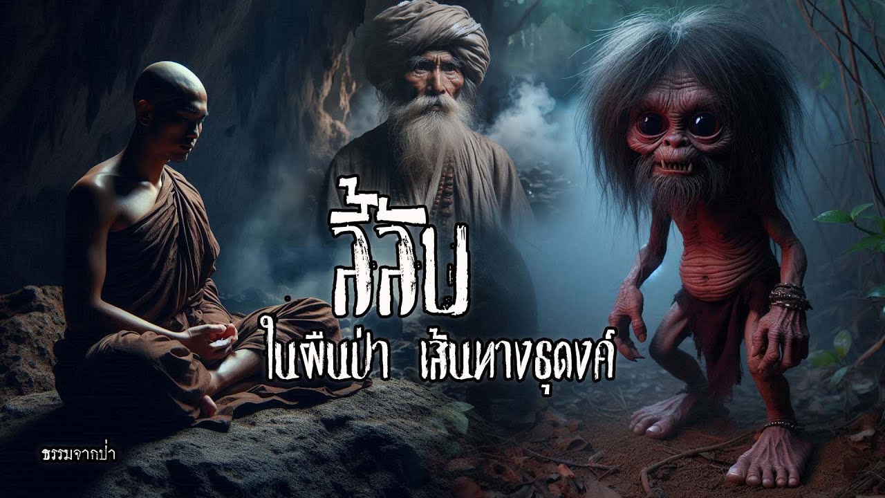 ลี้ลับในเส้นทางธุดงค์ เผชิญผีกองกอย และถ้ำลึกลับในตำนาน ของพระภิกษุแก้ว|ธรรมนิยายพระธุดงค์ผจญภัยEP5.