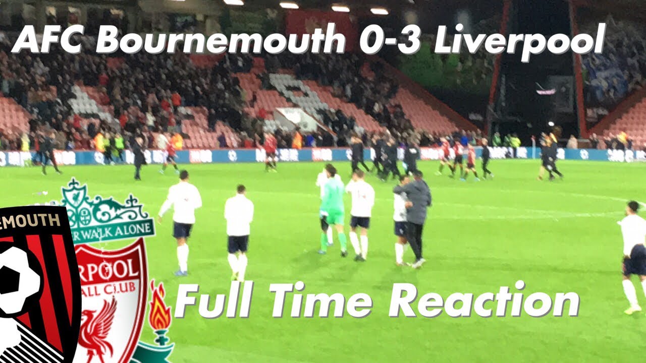 liverpool f.c. vs a.f.c. bournemouth lineups