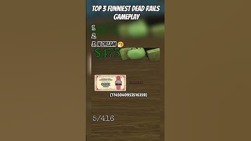Top 3 Funniest Dead Rails Moments in Roblox 😂 #shorts