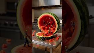 water melow jus🥰🍹 #ai #aiart #aivideo #shortvideo #aiworlds