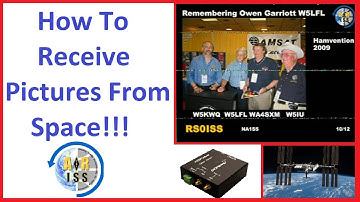 How to receive an image from the Space Station (ISS) using an SDRplay radio