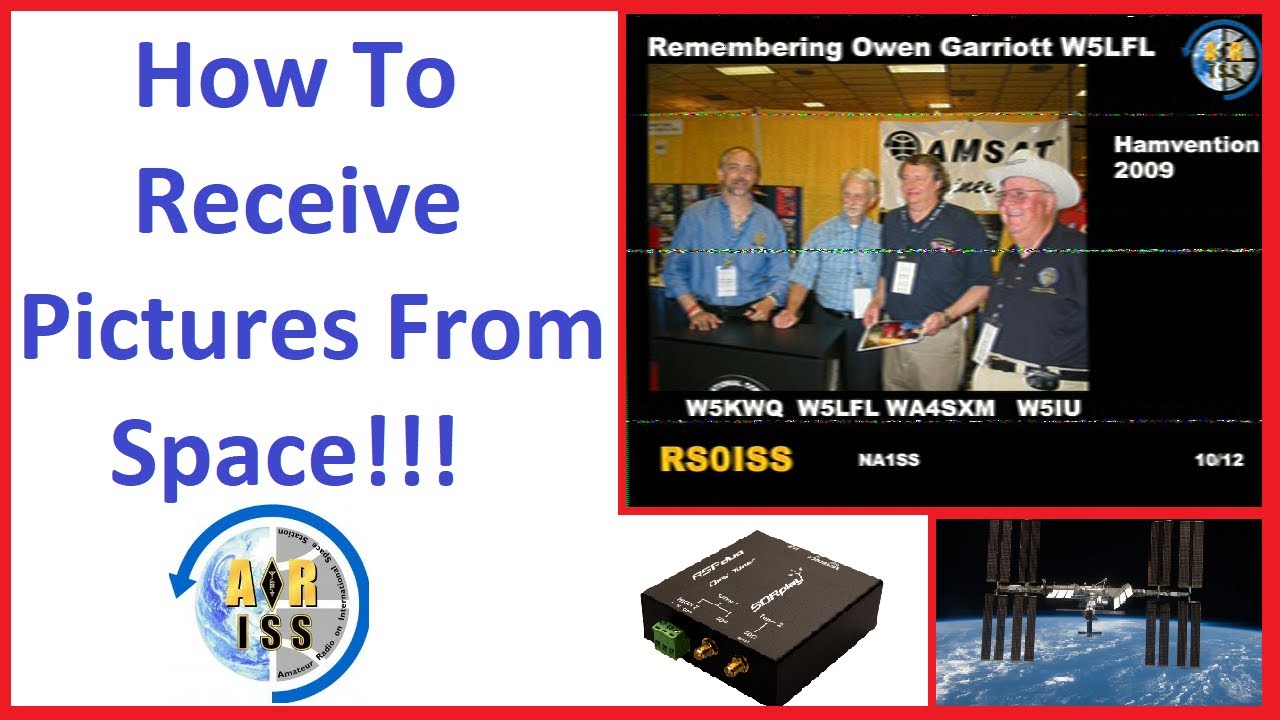 How to receive an image from the Space Station (ISS) using an SDRplay radio