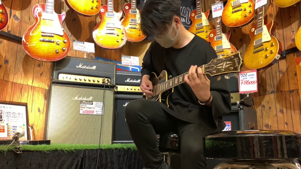 1959年製gibson Lespaul Custom を本格プレキシマーシャルアンプで鳴らしてみた 御茶ノ水の世界最大規模ギター専門店 G Club Tokyoでタメシビキ Youtube 1959年製gibson Lespaul Custom を本格プレキシマーシャルアンプで鳴らしてみた 御茶ノ水の世界最大規模ギター専門店 G Club Tokyoでタメシビキ Youtube
