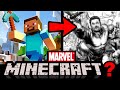 Drawing MINECRAFT in a MARVEL STYLE????  Featuring PopCrossStudios!