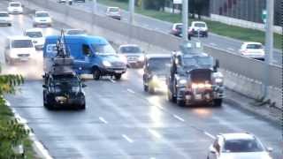 Bruce Willis Die Hard 5 - Short Action Footage Hungary