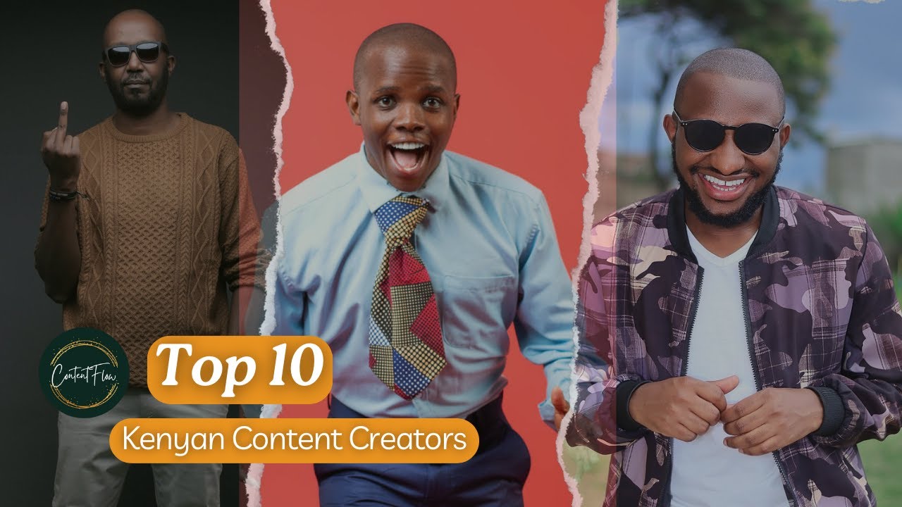 Top 10 Content Creators from Kenya 2024 || Kenyan Content Creators