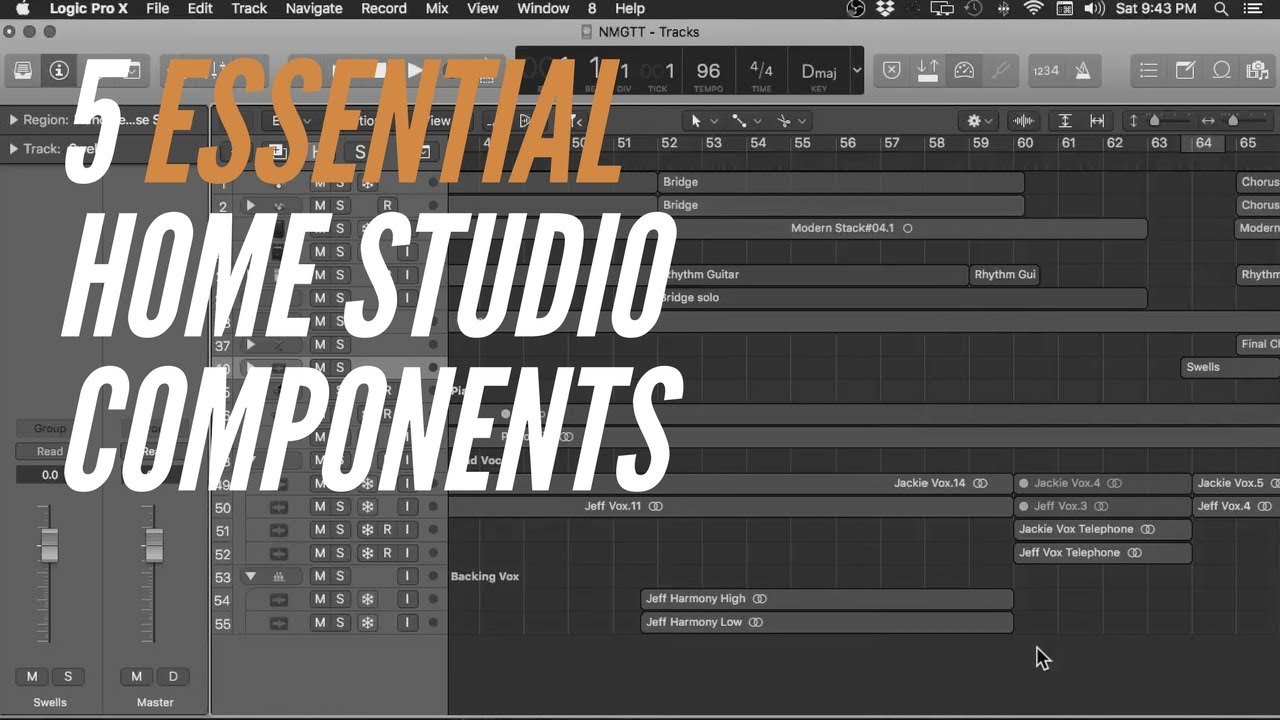 5 Essential Home Recording Studio Components YouTube