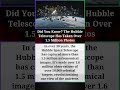 Did You Know? The Hubble Telescope Has Taken Over 1.5 Million Photos