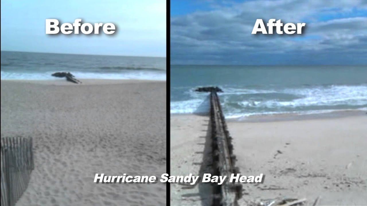 Bay head hurricane sandy 2012 youtube