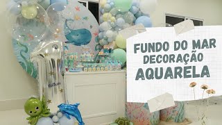 Fundo do Mar l Decoração Candy