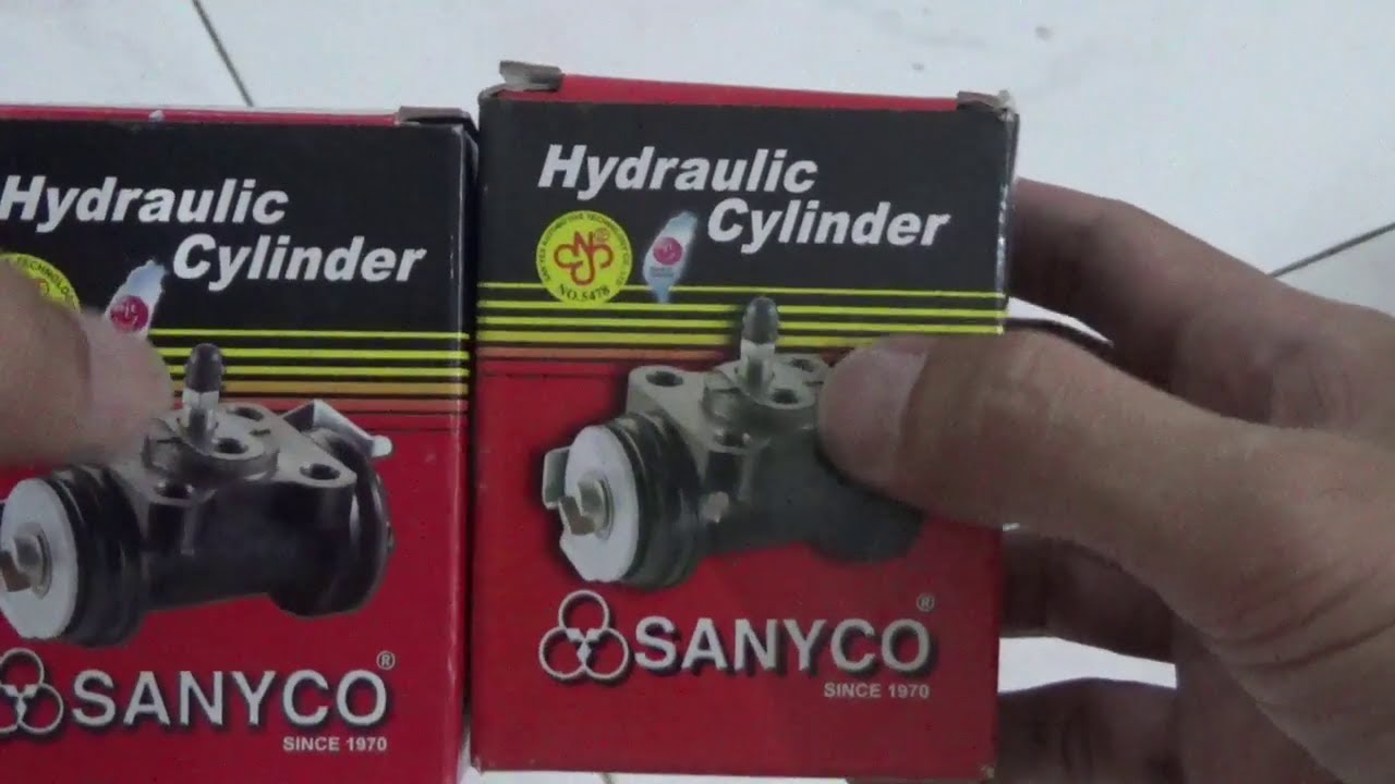Unboxing wheel cylinder suzuki katana KW sanyco