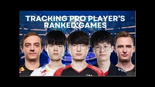 🔍 Tracking League of Legends Pro Players Ranked Games 🌟 KR, EUW
