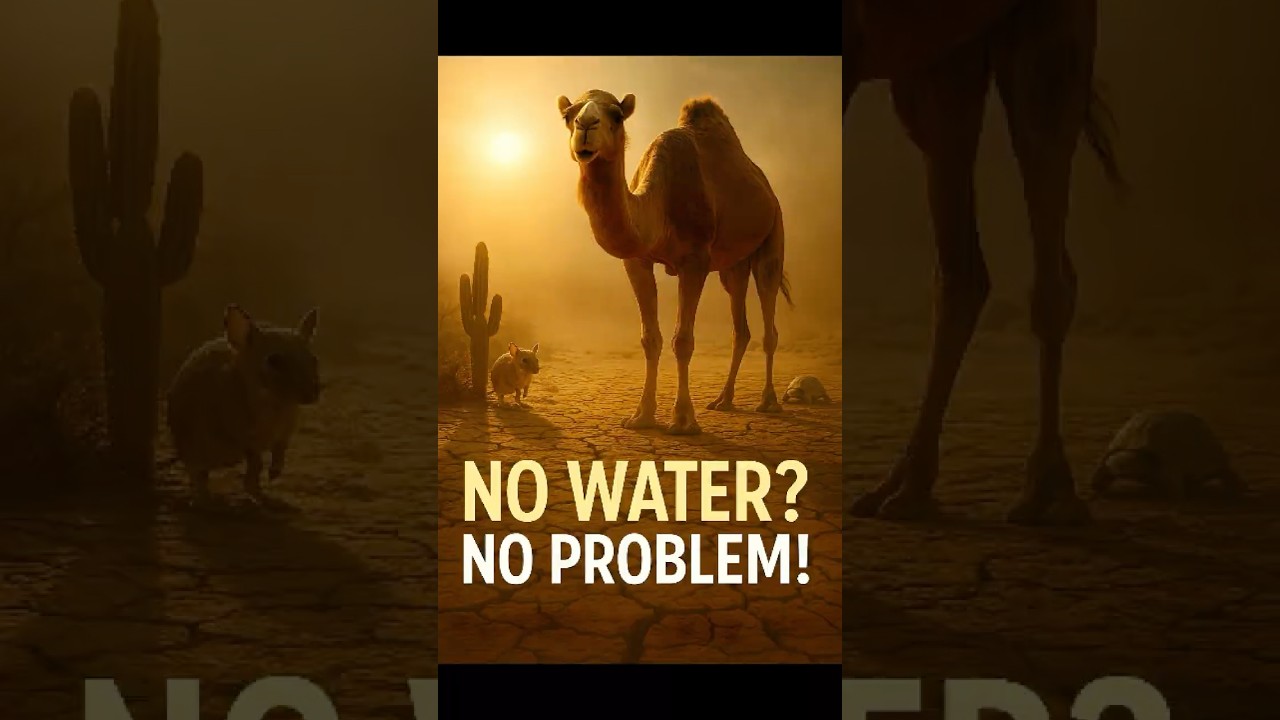 👉 Can These Animals Really Survive Without Water?!