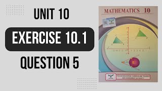 Rawalpindi Board Math New Book Unit 10 Practical Geometry of Circles Exercise 10.1 Question 5 Solved
