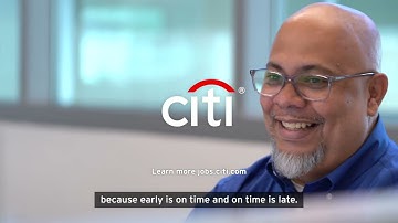 Citi: Cesar shares his 3 tips for veterans looking to grow their career