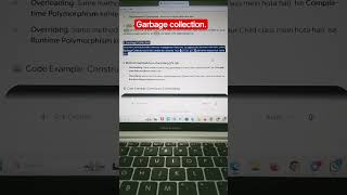Garbage collection in oops with java.