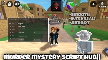 *BEST* Murder Mystery 2 Script BEST MM2 SILENT AIM GOD | Silent Aim,Spy all, Grab Gun, God Mode,
