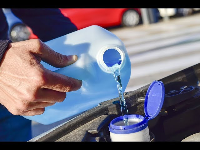 Honda CR-V-How To Add Windshield Washer Fluid-Tutorial 