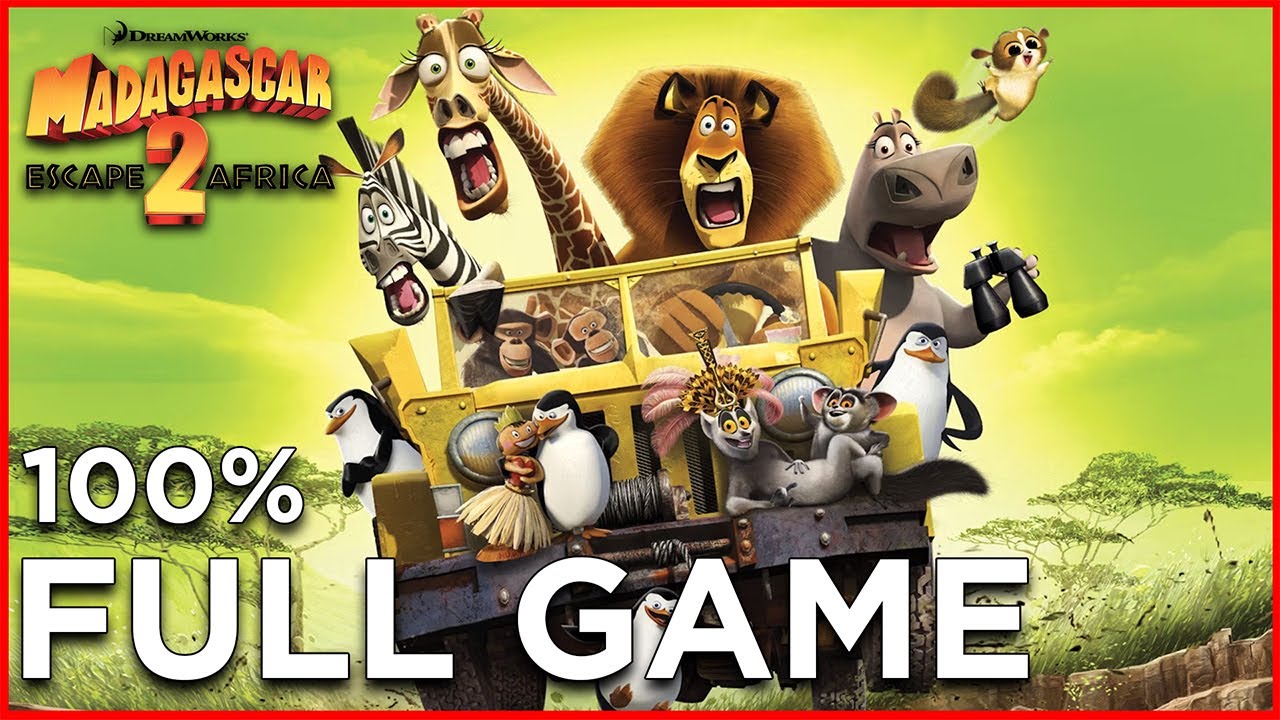 Madagascar: Escape 2 Africa (PS3) | FULL GAME 100% Walkthrough (No Commentary)