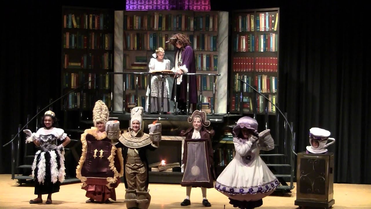 2012 Beauty and the Beast - Center Stage Perspective - Spotswood Appleby School