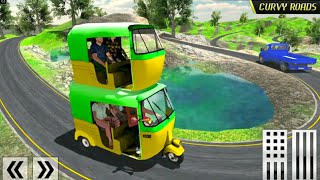 Tuk Tuk Rickshaw Driving Simulator Transport Games-double rickshaw game-PK GAME TV screenshot 3