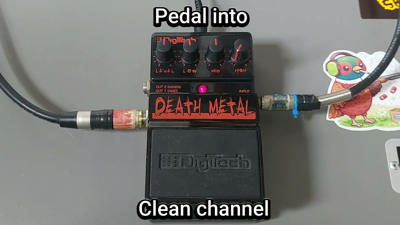Digitech Death Metal Pedal - Demo (No Talking) - YouTube