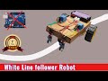 Line following robot without arduino  white line follower robot