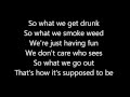 Young, Wild & Free - Wiz Khalifa ft. Snoop Dogg [Lyrics On Screen]