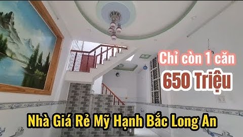 Bán nhà giá rẻ gần chợ mỹ hạnh bắc đức hòa long an. Cách tỉnh lộ 9 200m, ngã 3 mỹ hạnh 3km