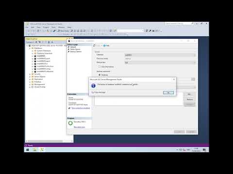 Back Up Through SQL Server Management Studio