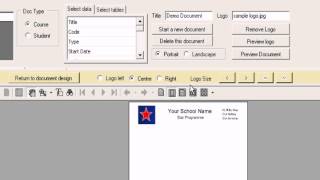 Adding a logo to a user-defined document in Star