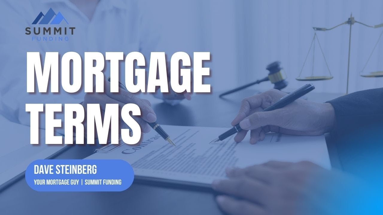 Mortgage Terms