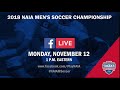 2018 NAIA Men's Soccer National Championship Qualification Process
