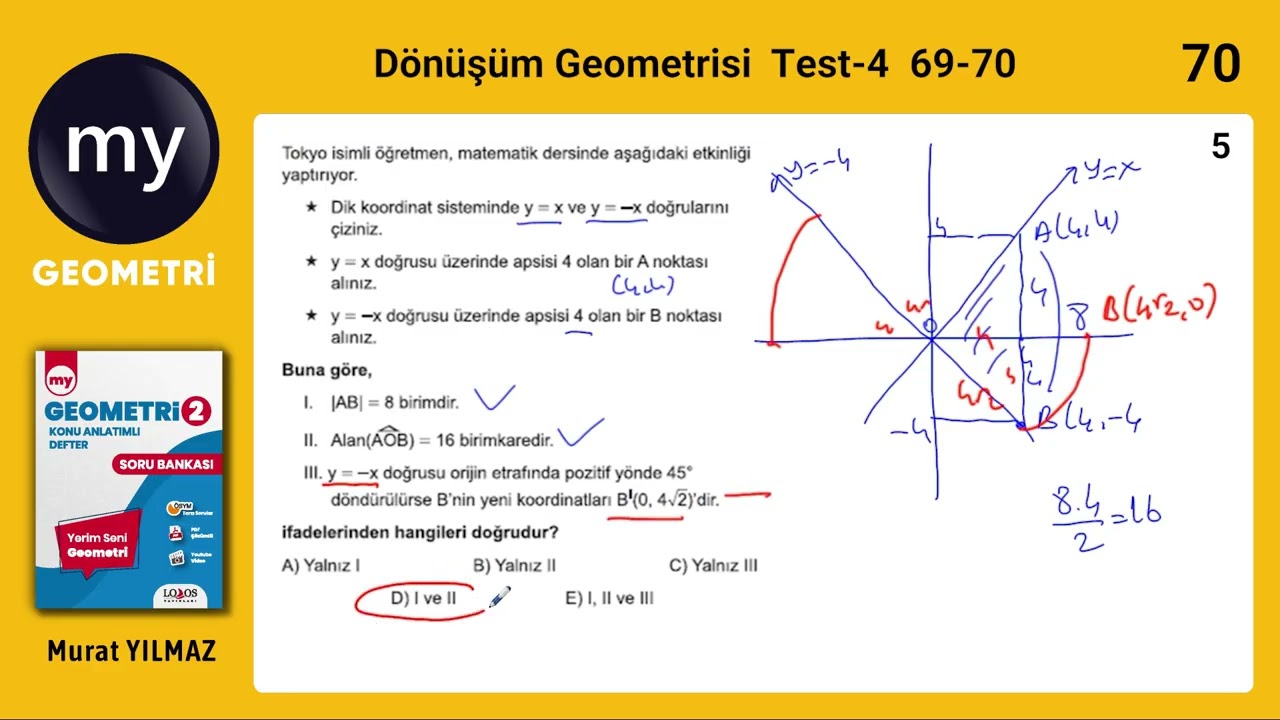 Dönüşüm Geometrisi Test 4