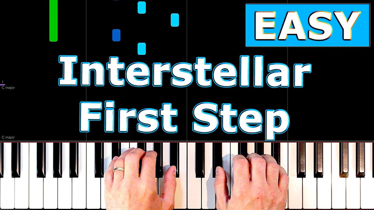 Interstellar - First Step - EASY Piano Tutorial [Sheet Music] - YouTube