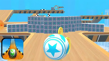 New Sky Rolling balls  MAX LEVEL - Gameplay - Part 12 ( Android & IOS GamePlays )