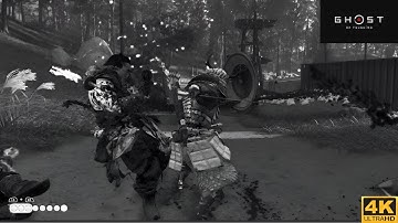 Best Standoff in Ghost of Tsushima - Kurosawa Mode - Lethal Difficulty - #ghostoftsushima #gaming