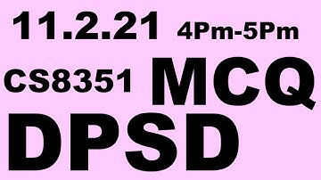 digital principles and system design mcq question and answer | cs8351 mcq | dpsd mcq | CHORME TECH